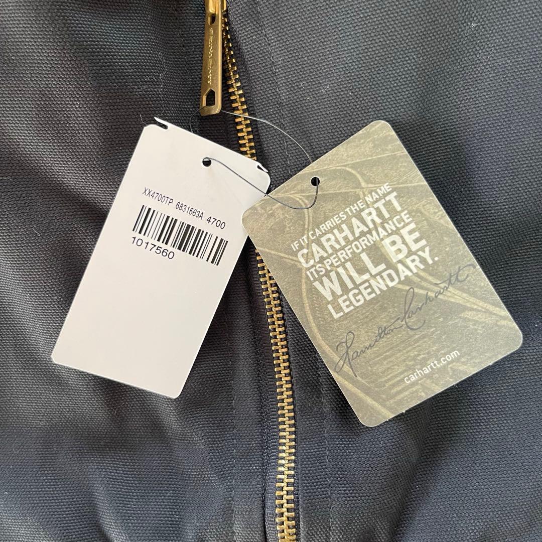 ★CARHATT ダックベスト V01 BLK Lサイズ★黒★デッドストック★