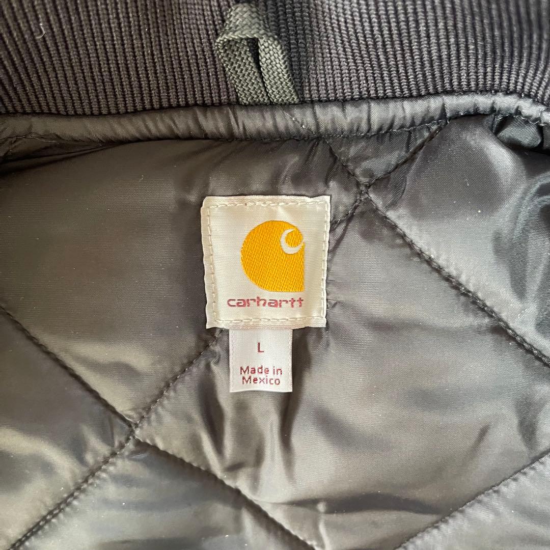 ★CARHATT ダックベスト V01 BLK Lサイズ★黒★デッドストック★