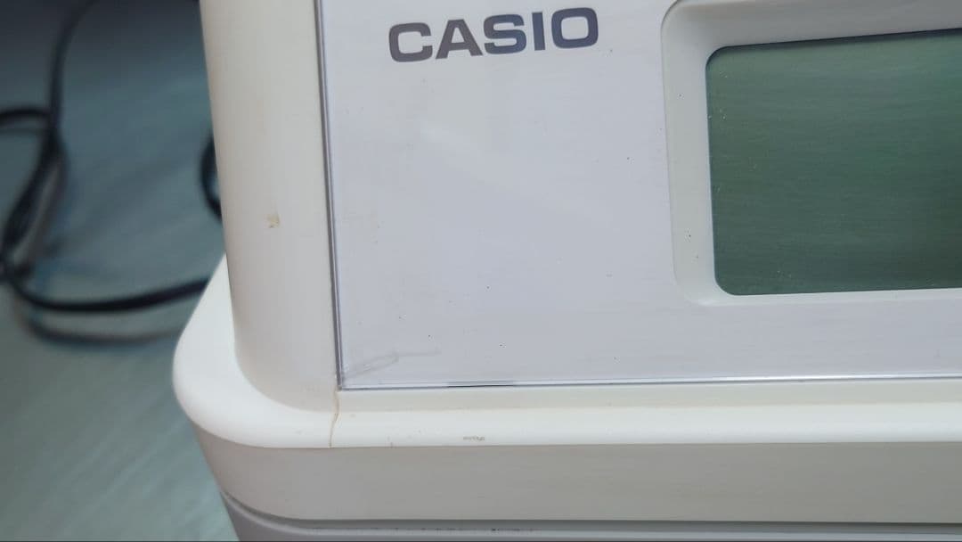 CASIO SE-G2 電子レジスター 　取扱説明書付き