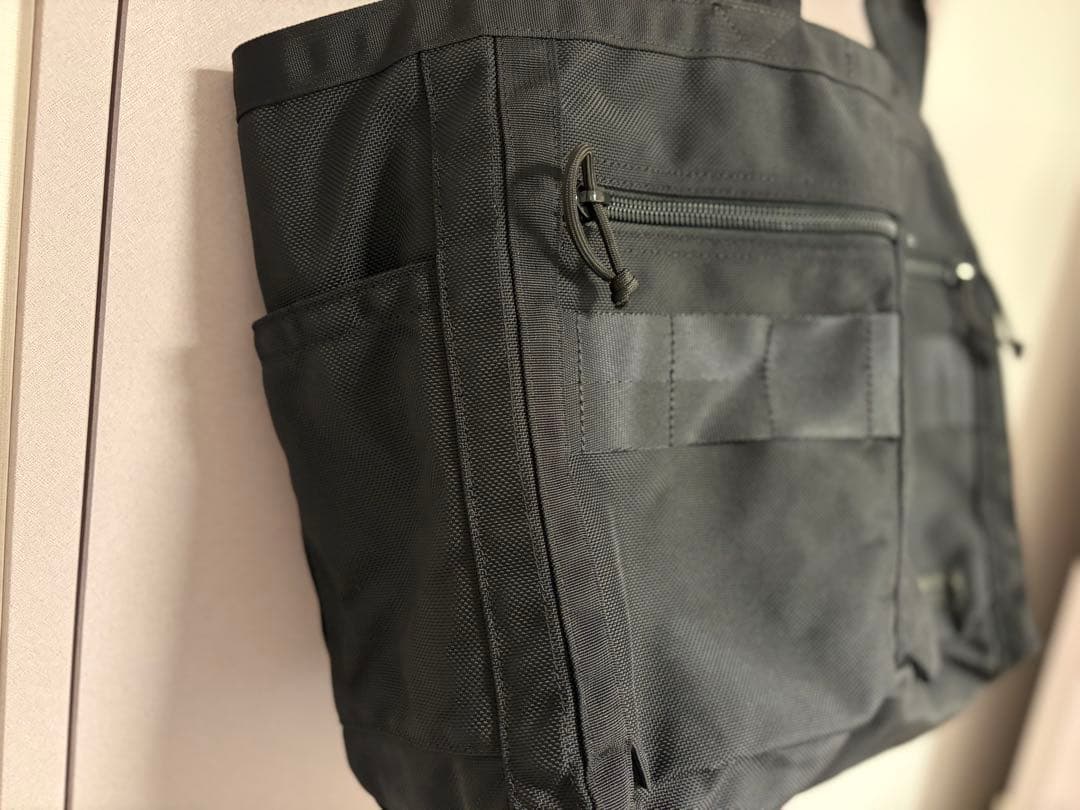 ブリーフィング　黒の大容量トートバッグ