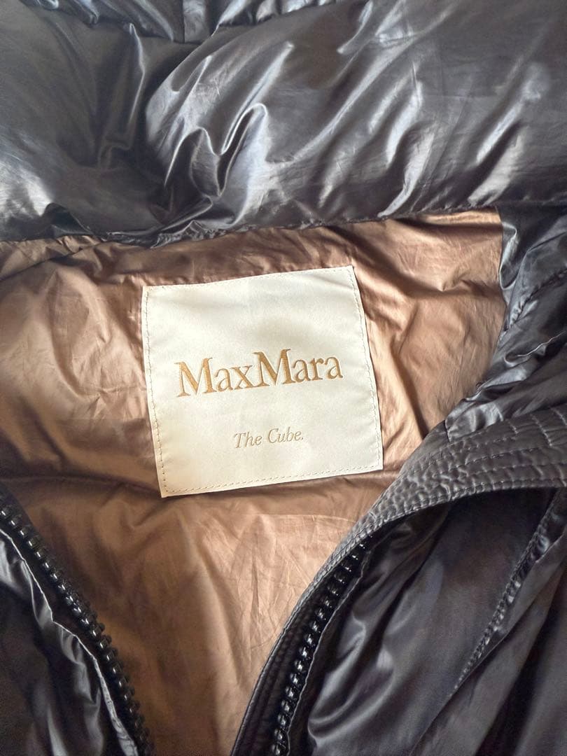 25AW MaxMara The Cube 黒 ダウンジャケット 36