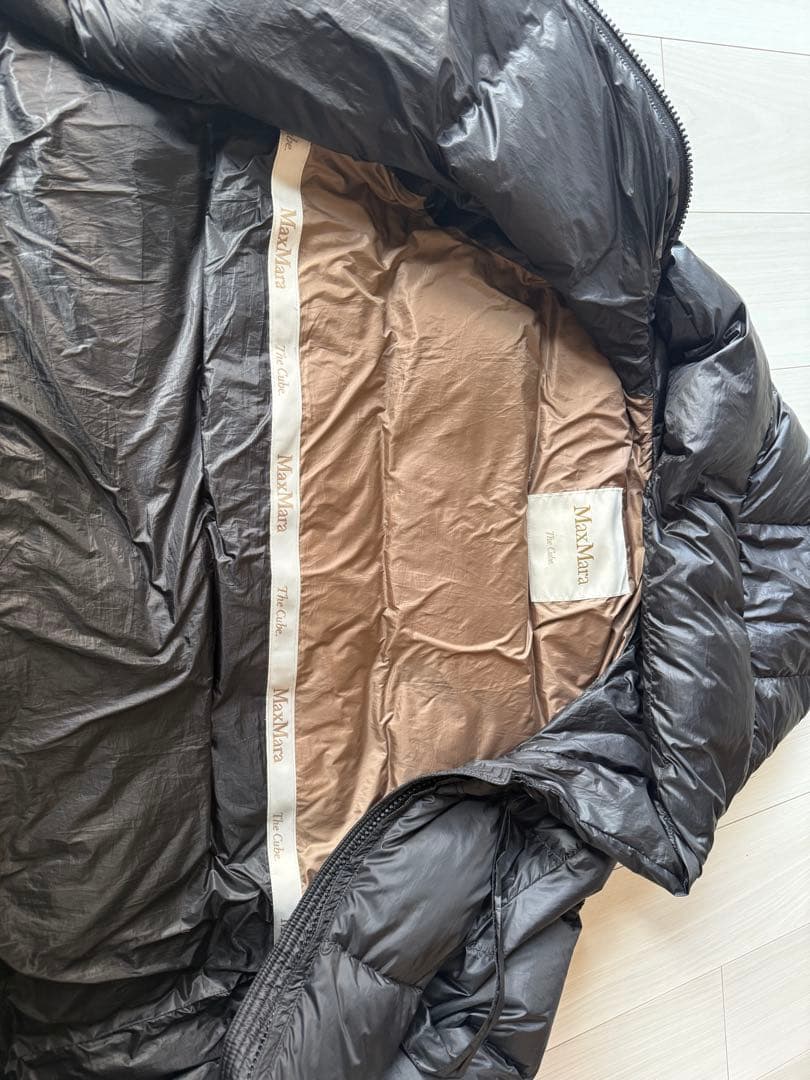 25AW MaxMara The Cube 黒 ダウンジャケット 36