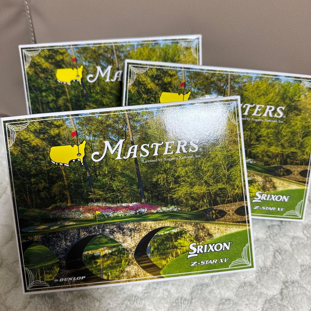 Srixon Z-STAR XV Masters Edition 12個3箱～