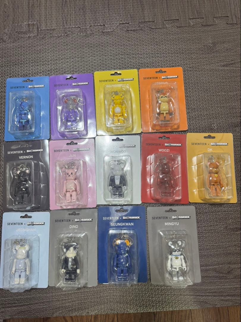 SEVENTEENBE@RBRICKコレクション100%13種