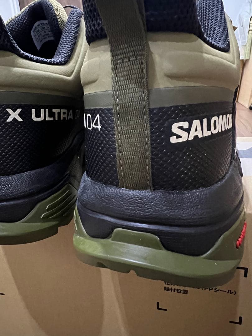 SALOMON X ULTRA 04 ⭐︎トレッキングシューズ オリーブ 27cm