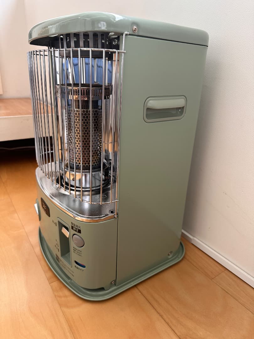 アラジン 石油ストーブ CAP-U2801 グリーン／2024年購入／取説あり