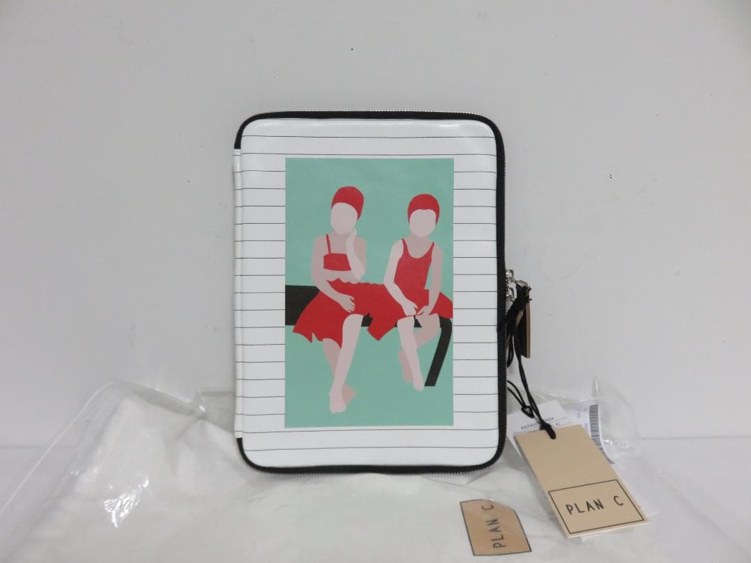定価6.3万 新品 PLAN C iPad HOLDER ホワイト レッド