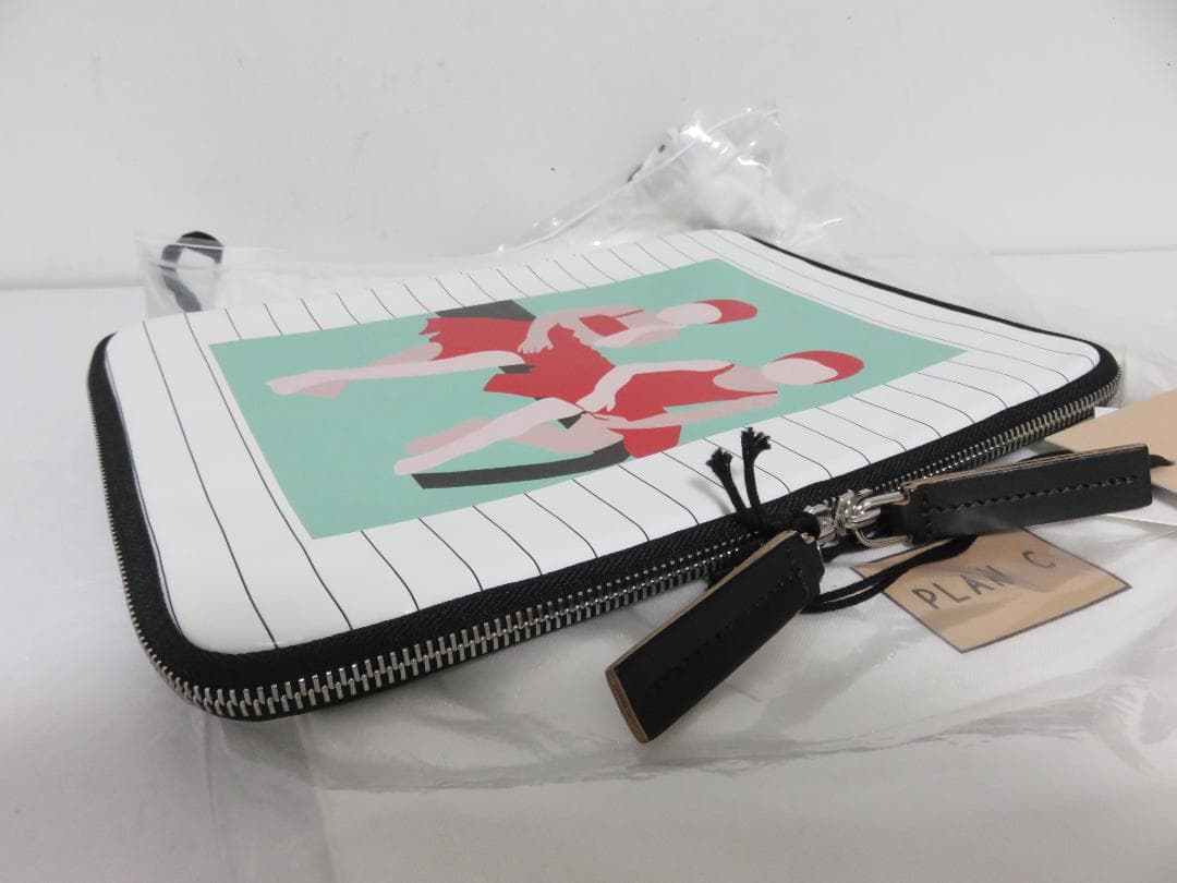 定価6.3万 新品 PLAN C iPad HOLDER ホワイト レッド