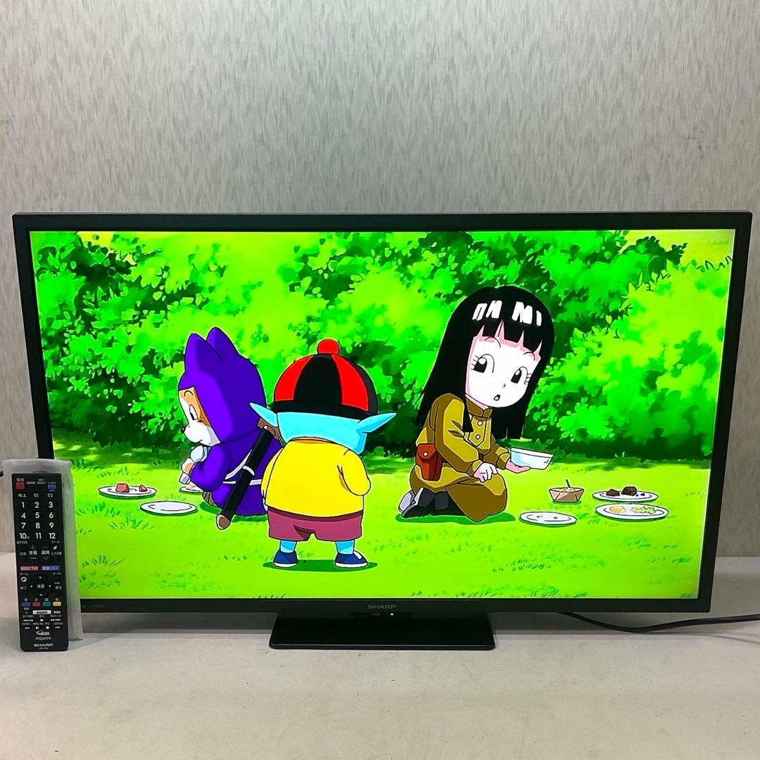 【高年式美品】SHARP 32型 液晶テレビ 2T-C32DE 新品リモコン付属