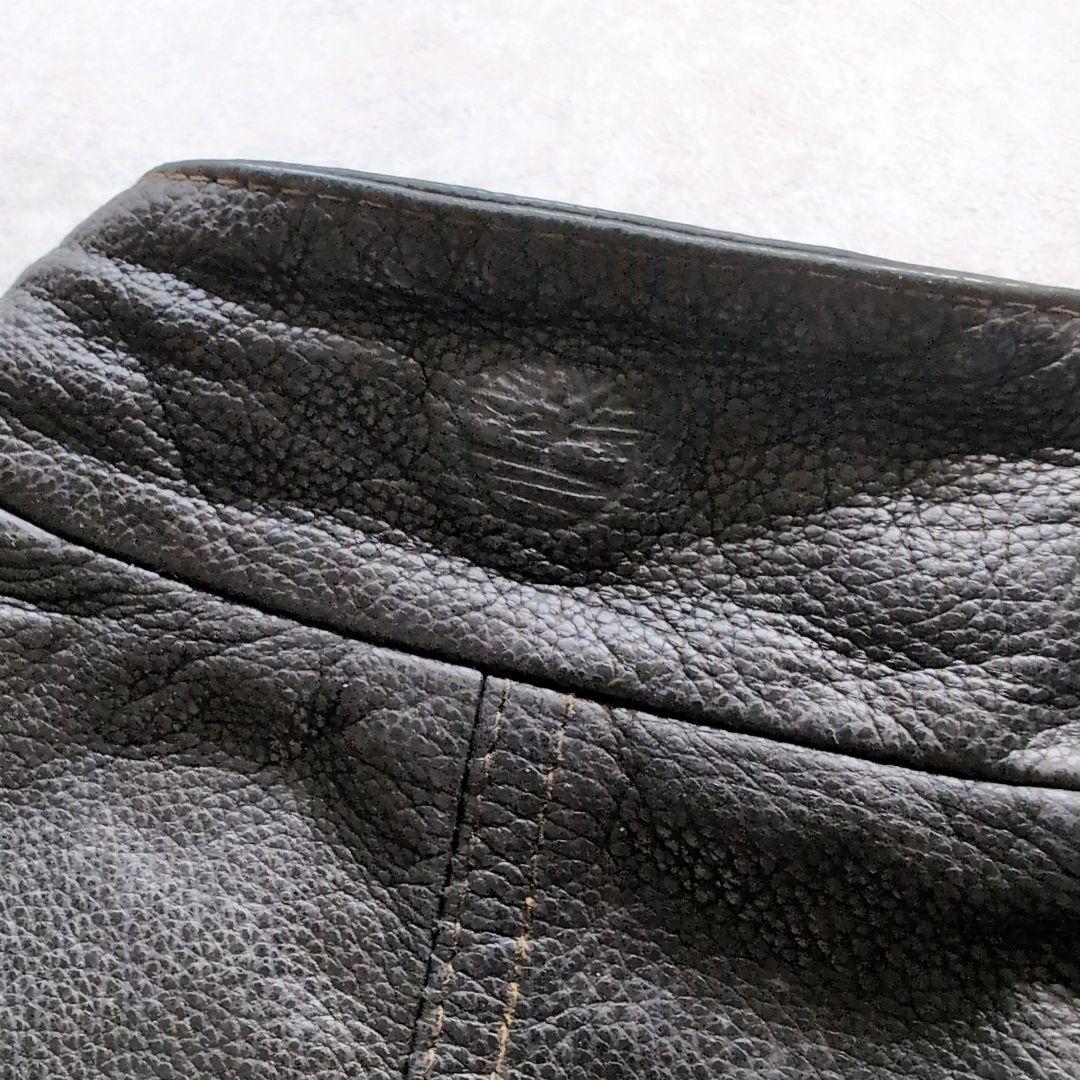 ティンバーランド シングルライダース ハの字 牛革 XL ブラック