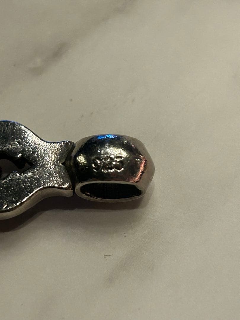 クロムハーツ LARGE DAGGER/ラージダガー シルバーネックレストップ