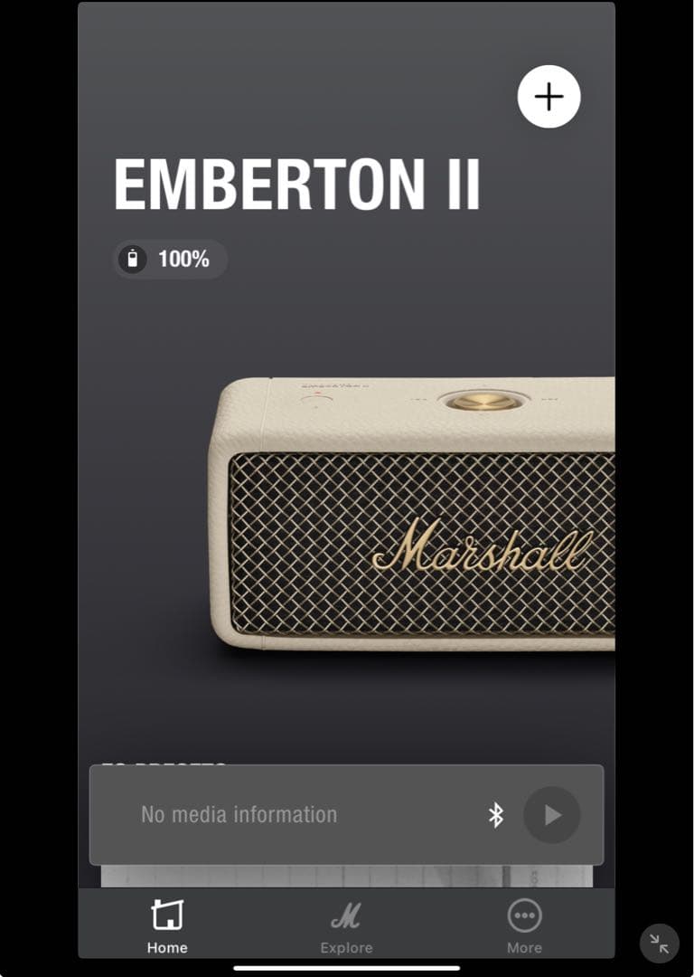 【ほぼ新品】Marshall スピーカー EMBERTON II