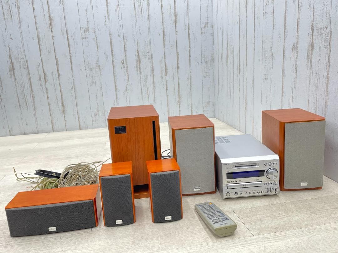 オンキョー DVD/MDチューナーアンプ FR-7GXDV 5.1chスピーカー