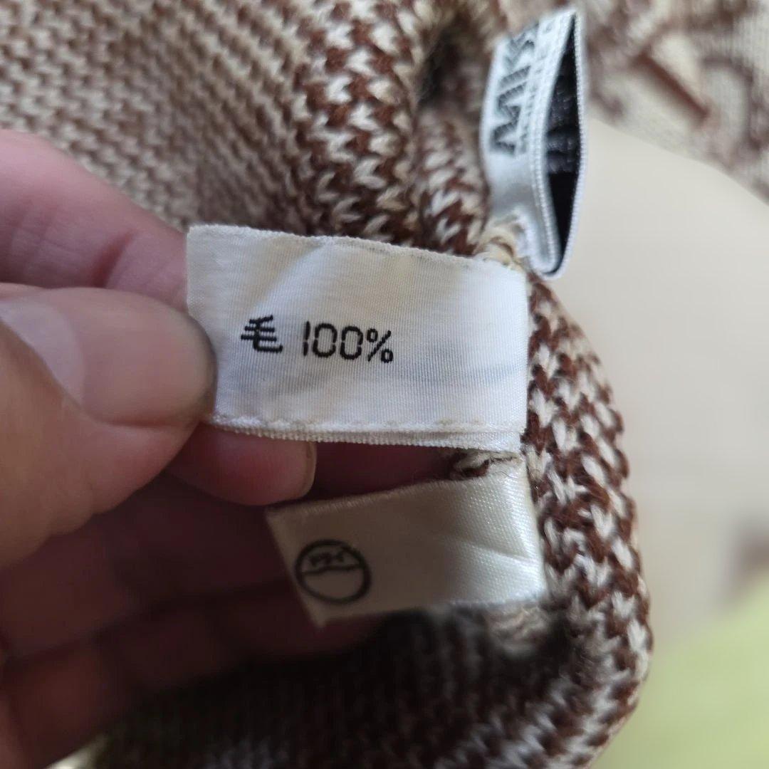 稀少 ミスディオール クリスチャンディオール トロッター 総柄 ニット レア