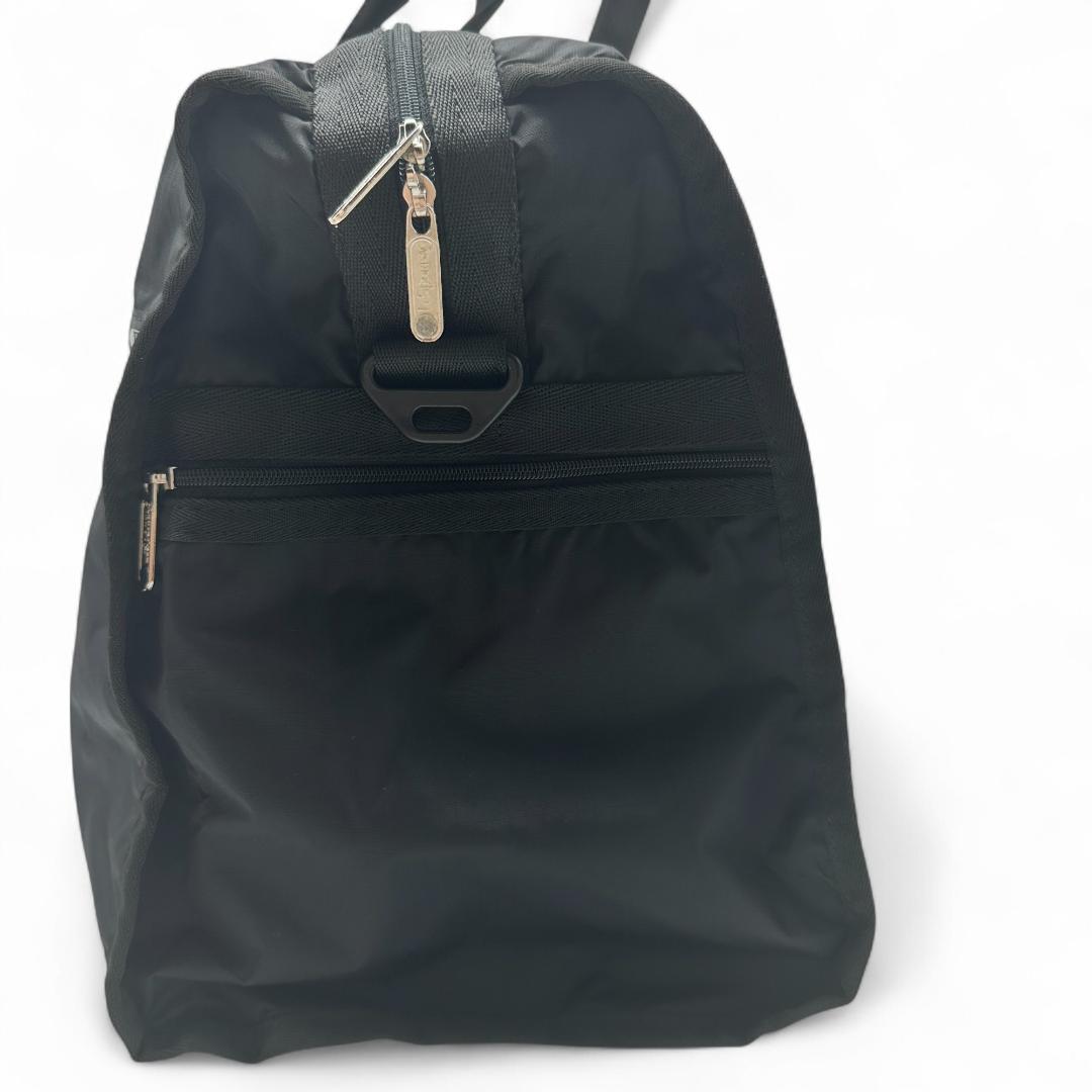 新品　LeSportsac レスポートサック　旅行用　ボストンバッグ　黒ポーチ付