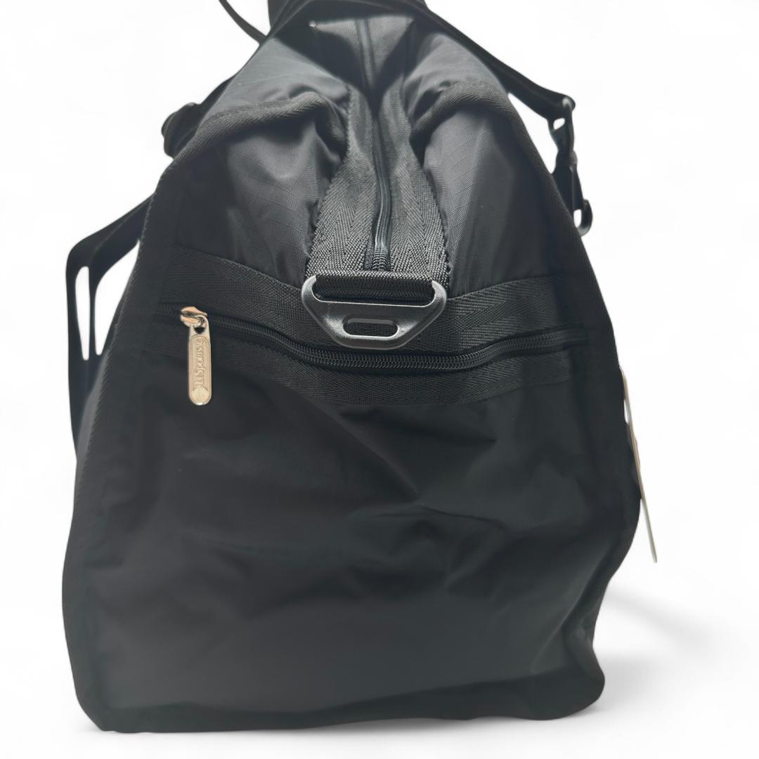 新品　LeSportsac レスポートサック　旅行用　ボストンバッグ　黒ポーチ付