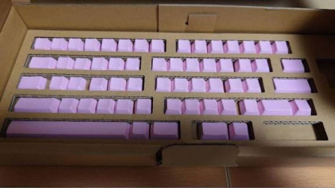 HHKBキーキャップ「桜」英字配列無刻印