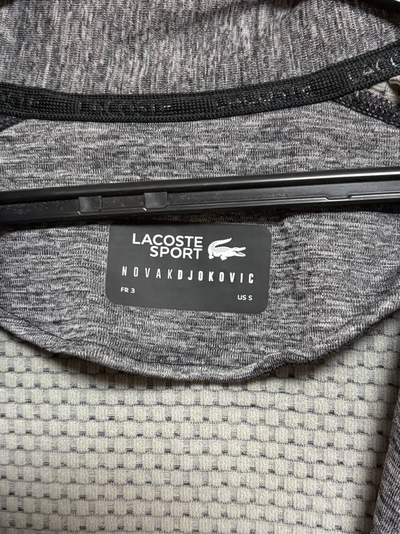 ラコステ『ノバク・ジョコビッチ』テクニカルスウェットジャケット　JP.Mサイズ