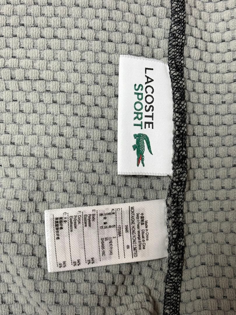 ラコステ『ノバク・ジョコビッチ』テクニカルスウェットジャケット　JP.Mサイズ
