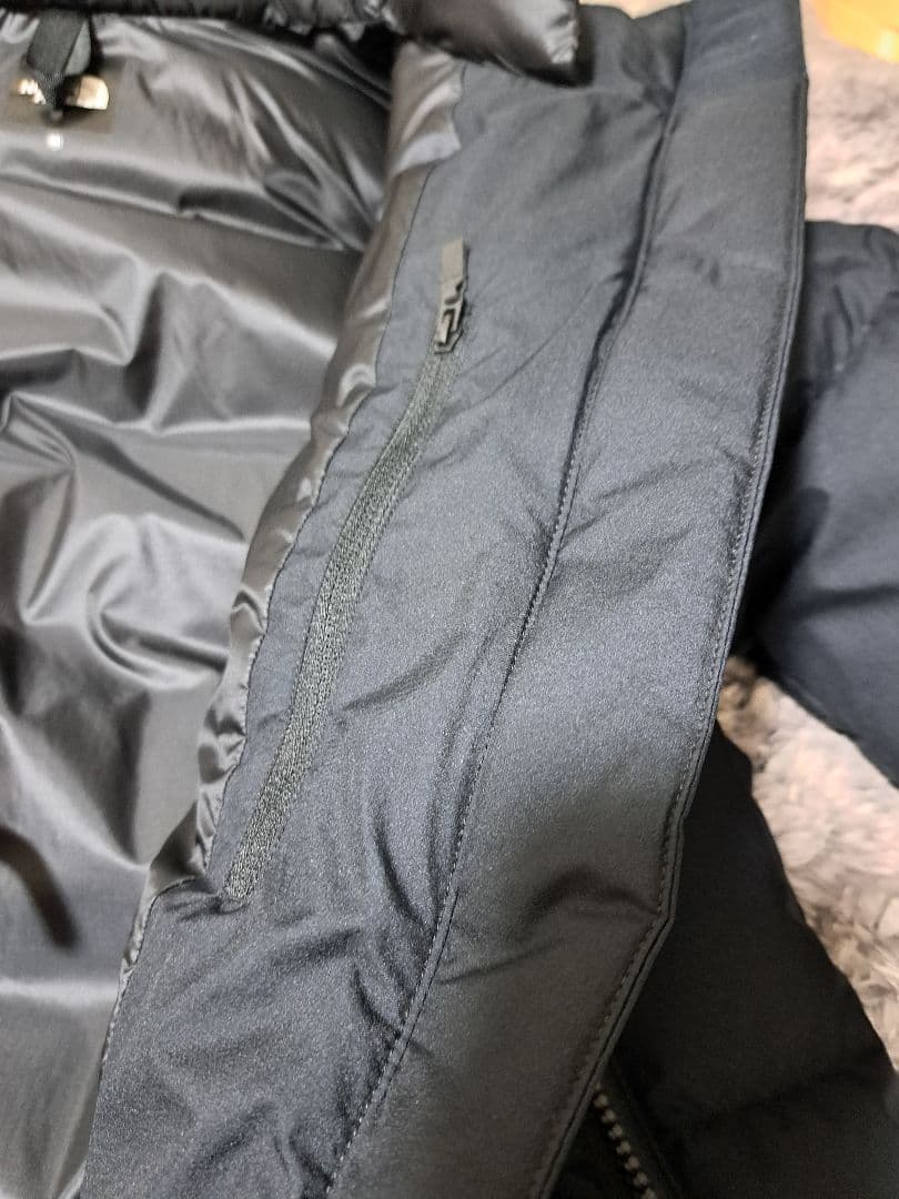 NORTH FACE ウィンドストッパーダウンシェルコート レディース Ｍ　黒