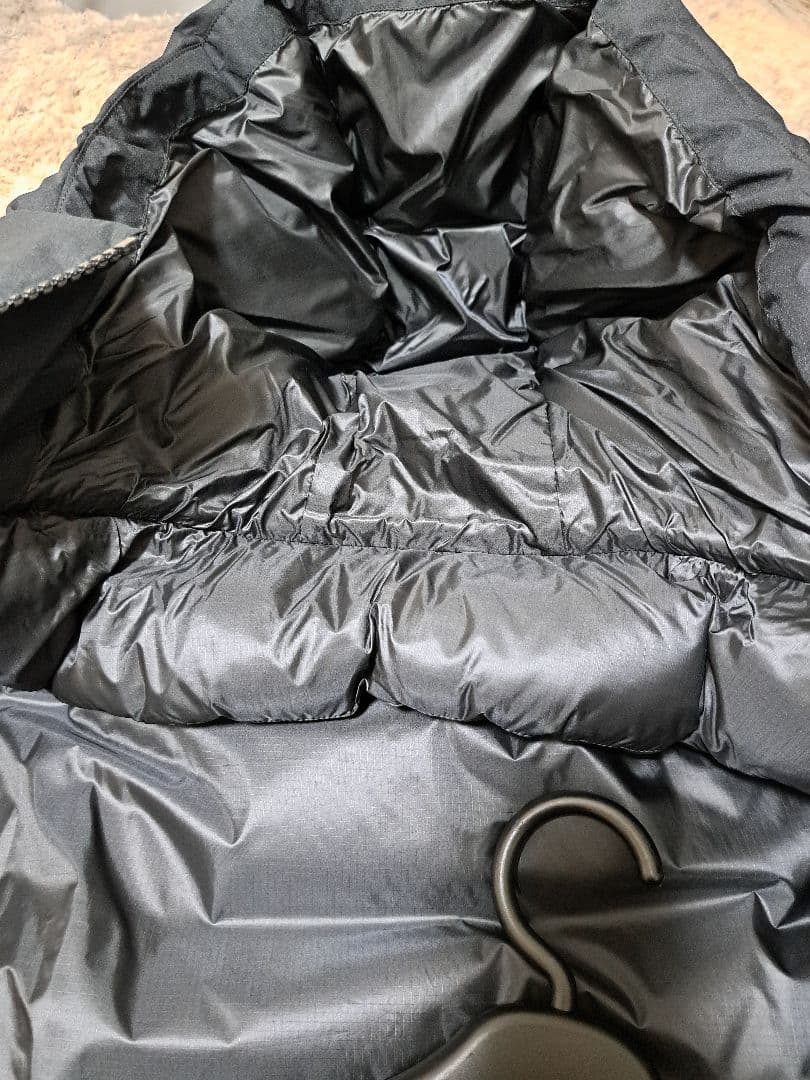 NORTH FACE ウィンドストッパーダウンシェルコート レディース Ｍ　黒