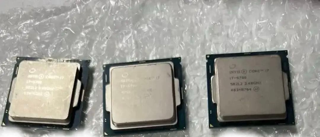 Intel Core i7-6700 CPU 3.40GHz 3個
