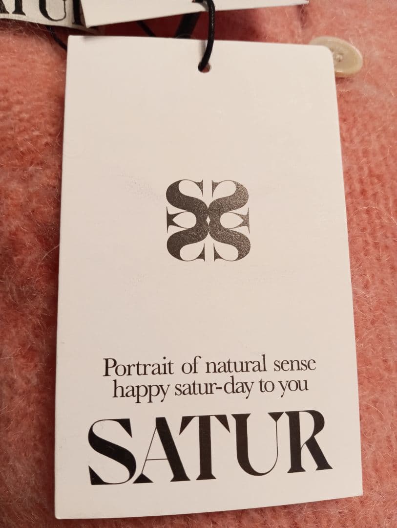 加*)様 【新品タグ付】SATUR セター 韓国トレンド モヘア混ニット ピンク