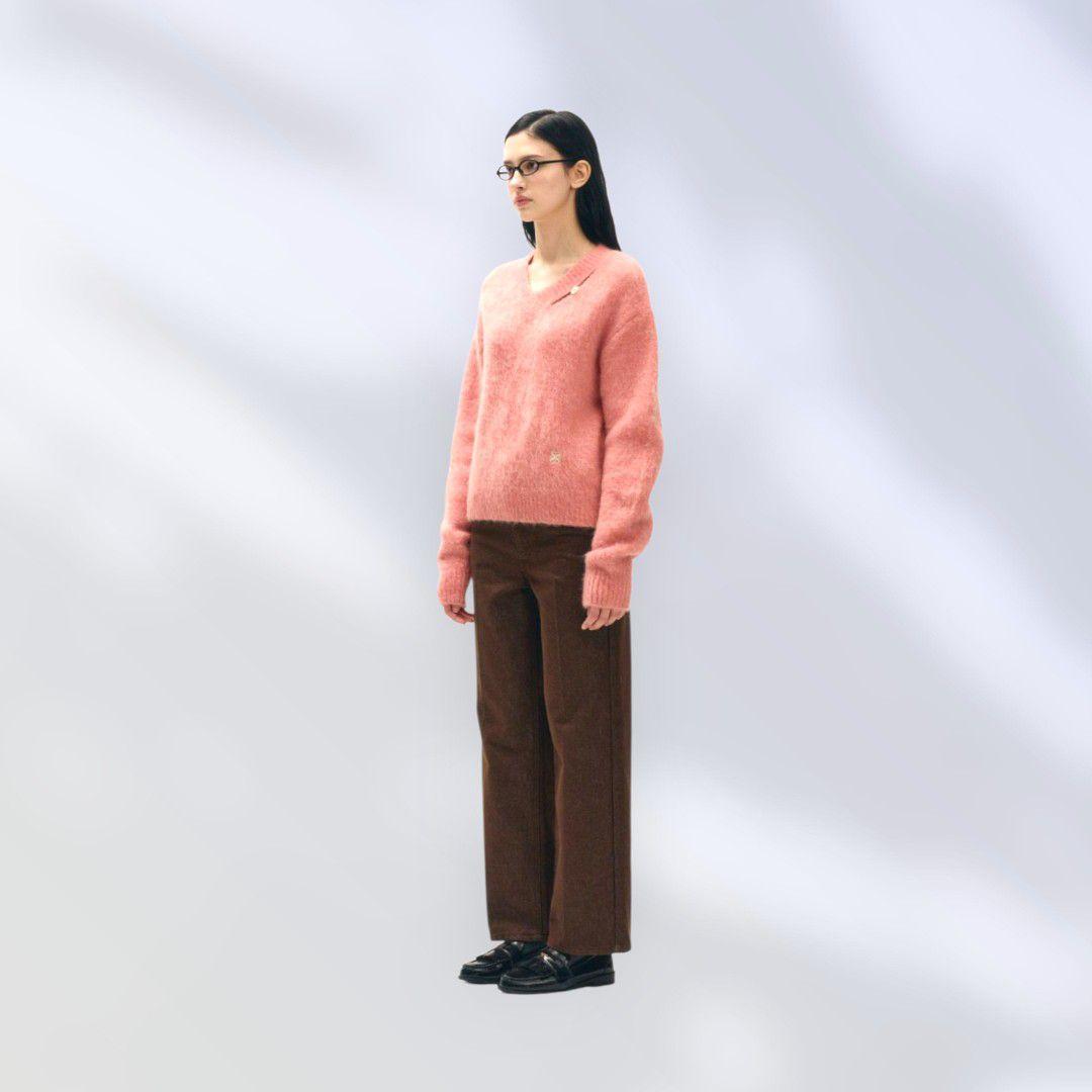 加*)様 【新品タグ付】SATUR セター 韓国トレンド モヘア混ニット ピンク