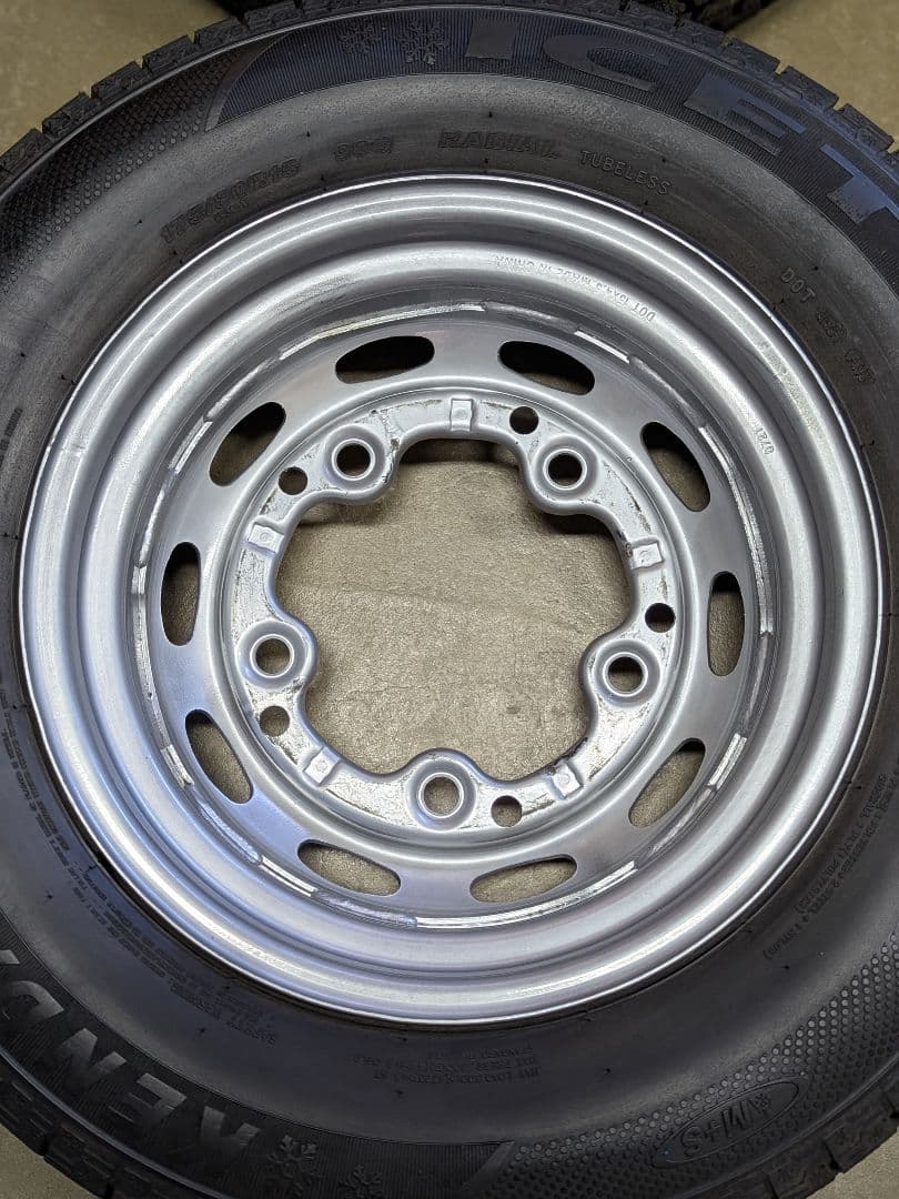 値下げ空冷ビートル 純正タイプホイール スタッドレス 4本 即使用可 使用期間少