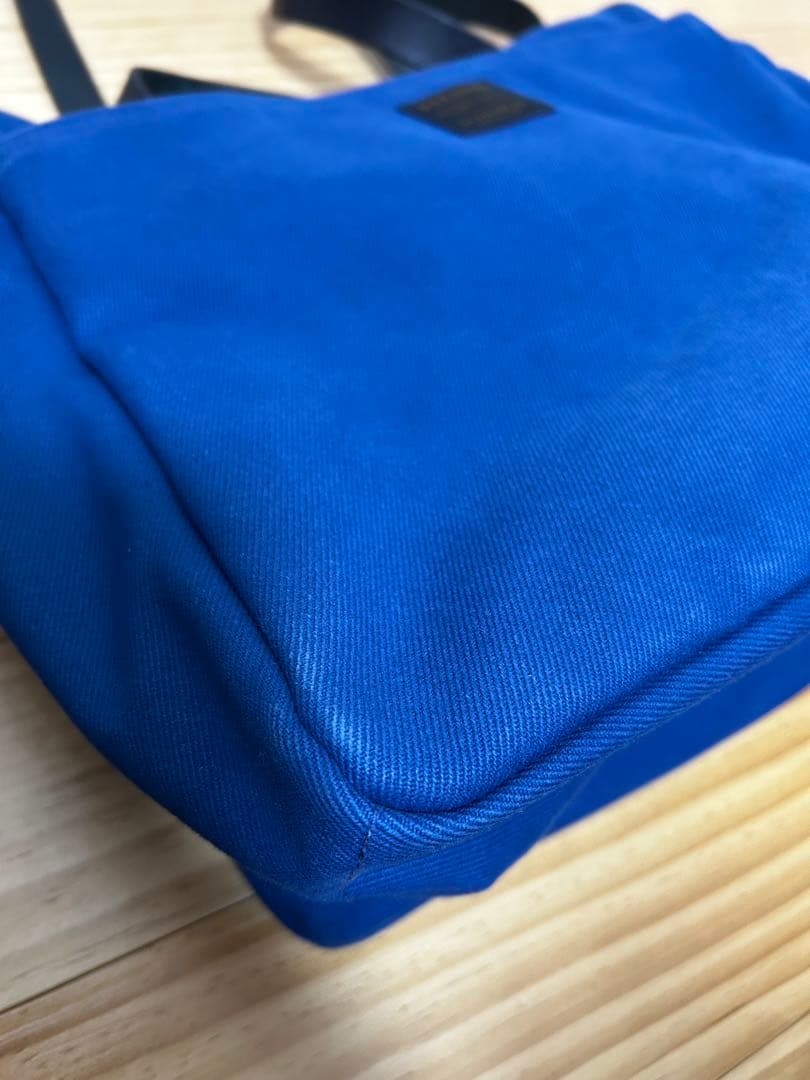 フィルソン トートバッグ ジッパーあり 使用にともなう色褪せあり