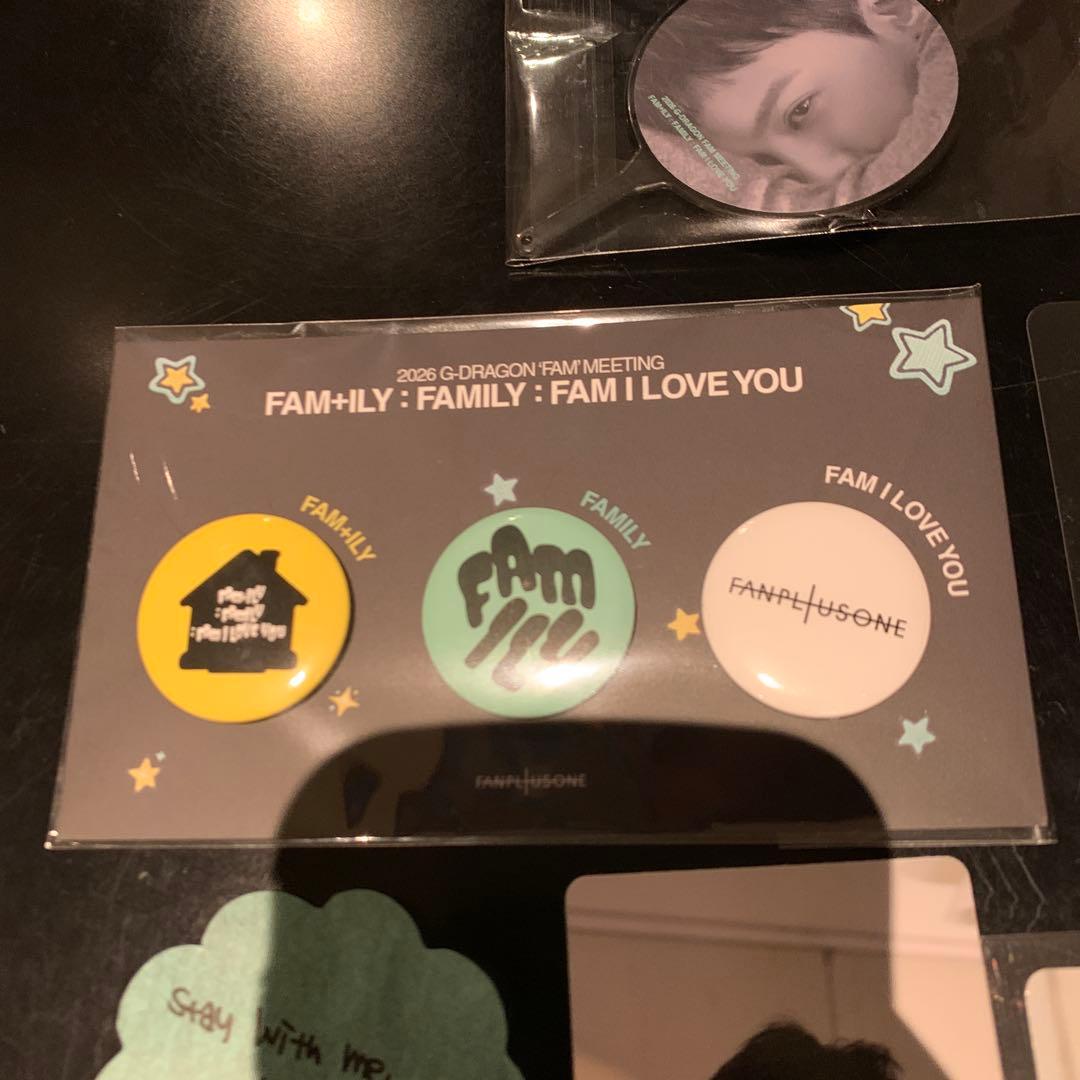 G-Dragon ファミリーミーティング グッズセット