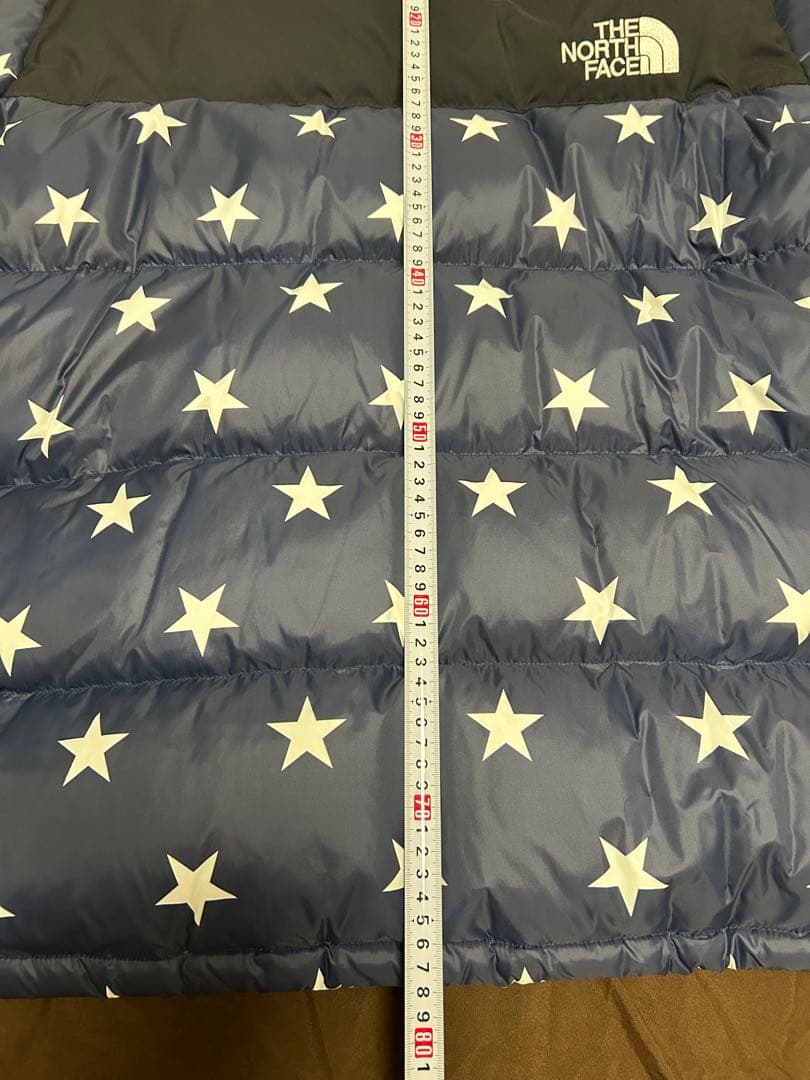 THE NORTH FACE ダウンジャケット 星柄 ネイビー