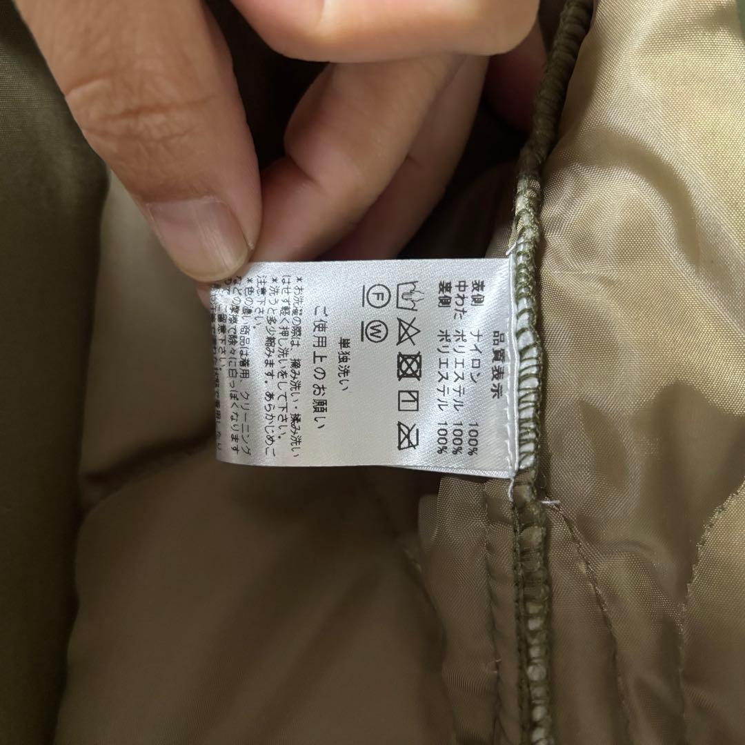 【FASHIRUファシル】新品タグ付 カーキ ライナー付きモッズコート ロング