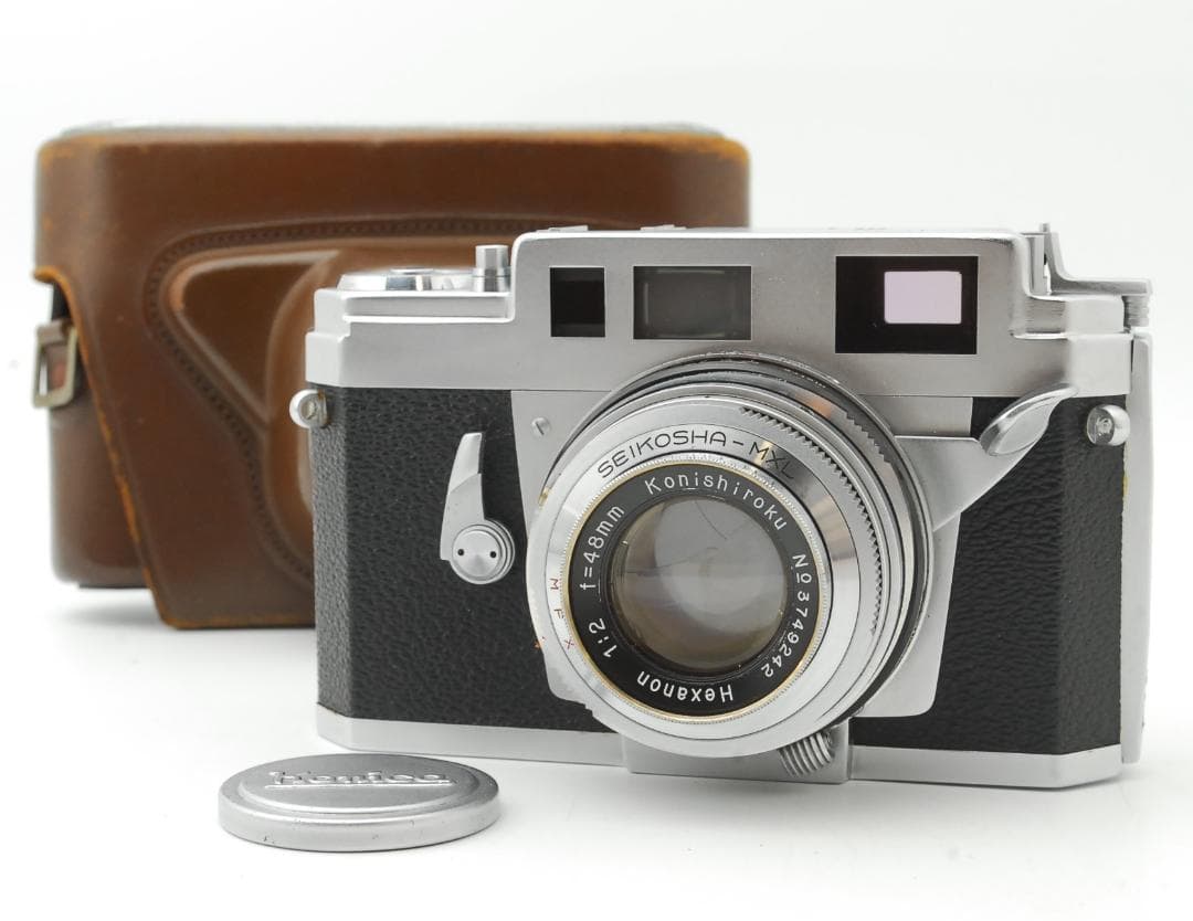 【完動品】KONICA ⅢA 48mm F/2 レンジファインダーフィルムカメラ