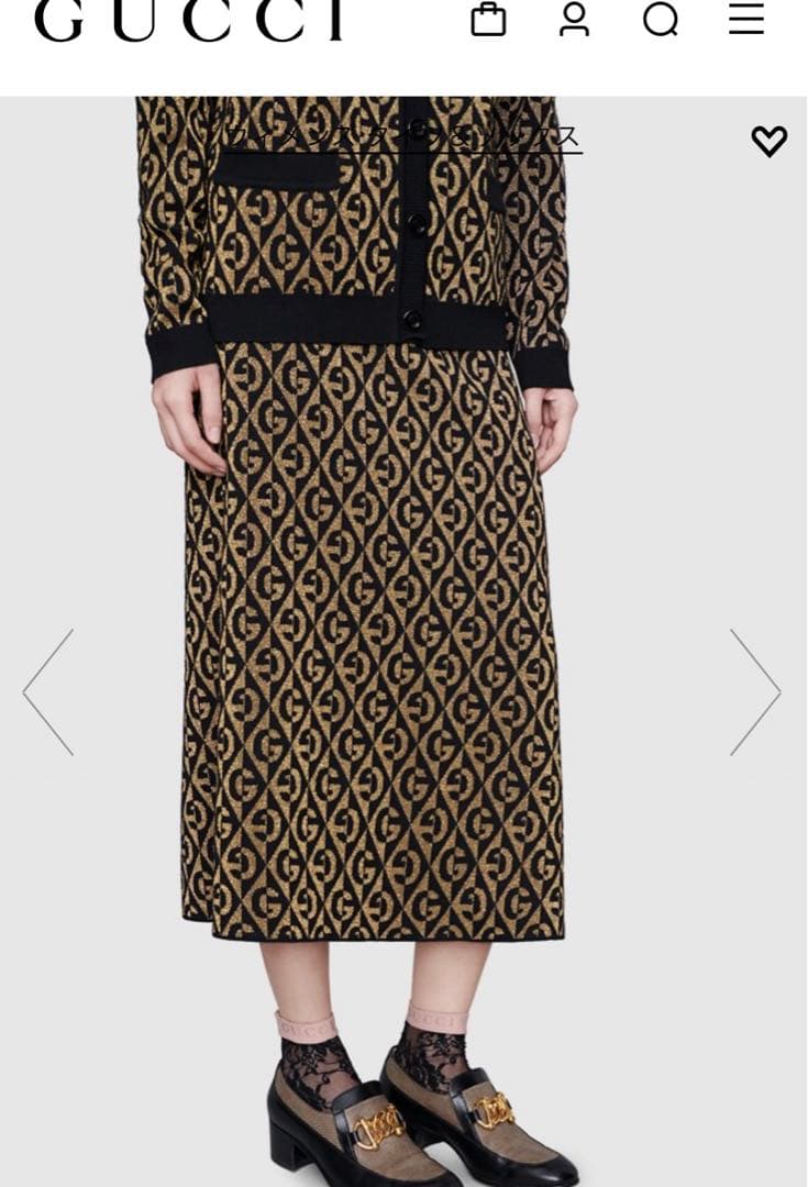 GUCCIフローラルレースアンクルソックス靴下 超美品