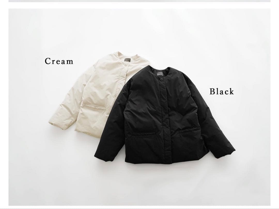 オローネ モノローグダウンコート 新品未使用 ブラック