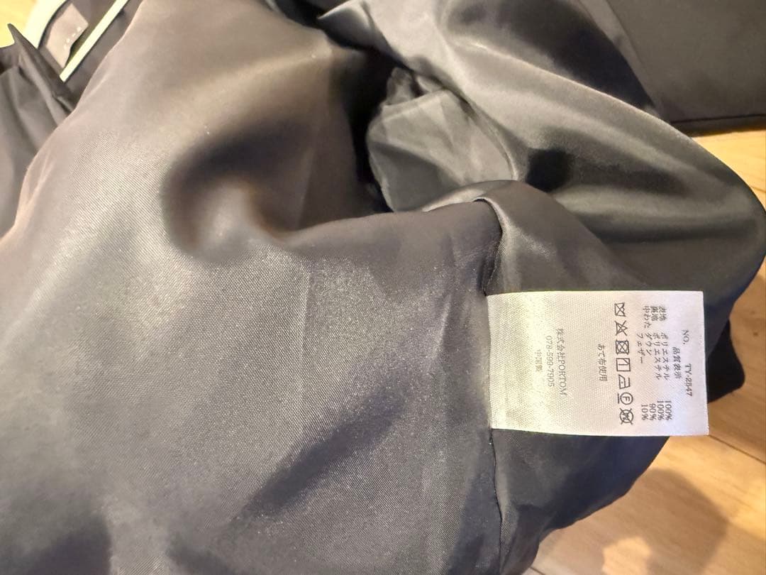 オローネ モノローグダウンコート 新品未使用 ブラック