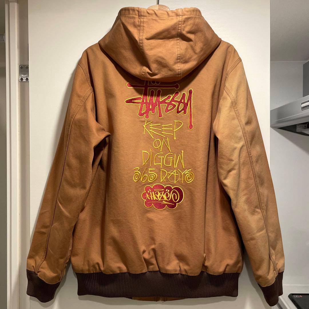 超希少サイズ carhartt haze stussy savage ジャケット