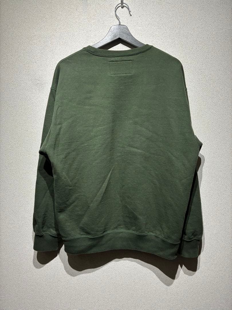 美品 ワコマリア HEAVY WEIGHT クルーネック スエット 刺繍