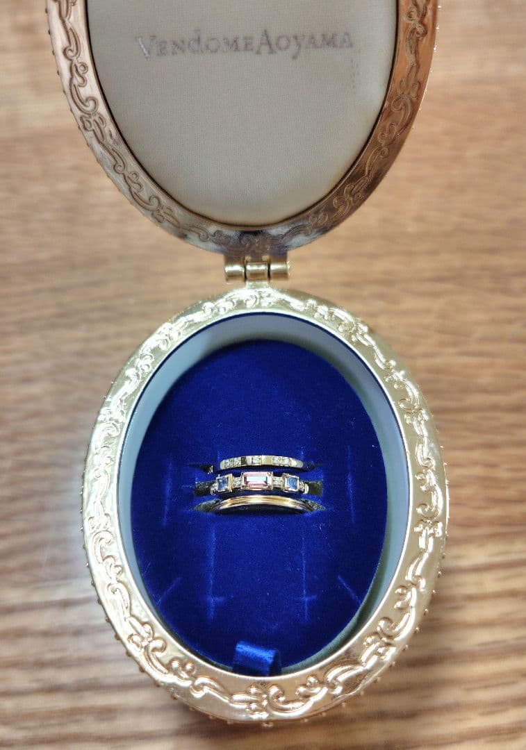 ヴァンドーム青山　2021年クリスマス限定　3本セットリング