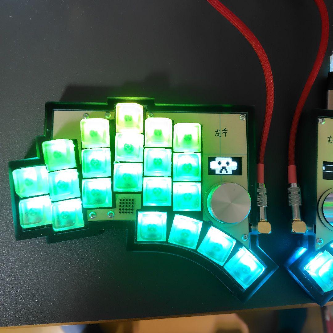 自作キーボード　KLOR