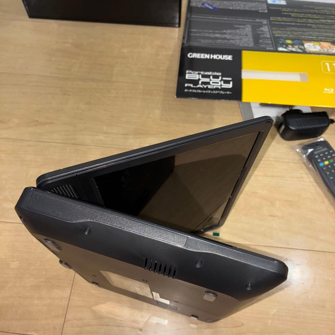 ポータブルブルーレイプレイヤー HOUSE GH-PBD11B-Bk