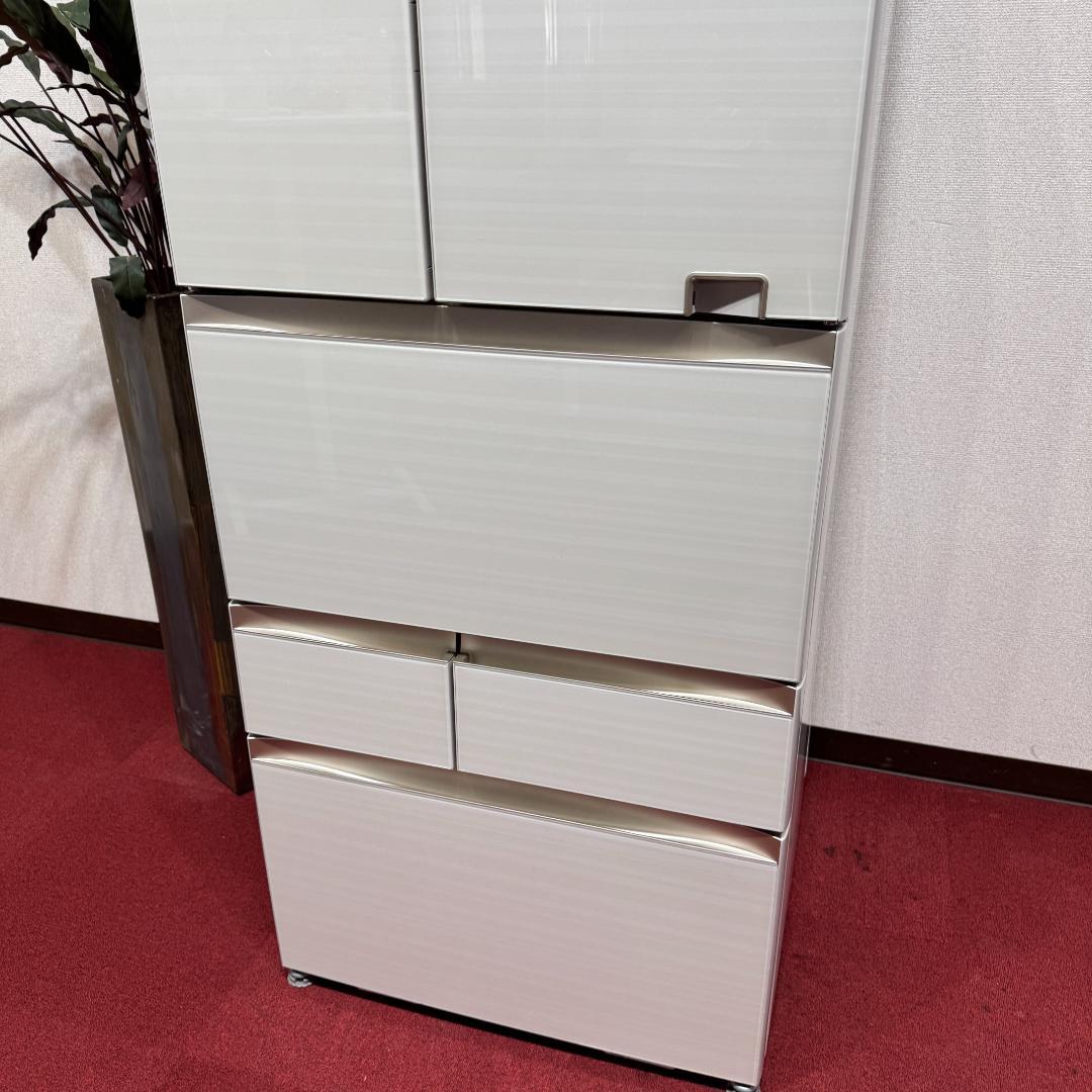 東京23区送料無料　極美品東芝6ドア冷蔵庫　551L製氷機有　GR-S550FZ