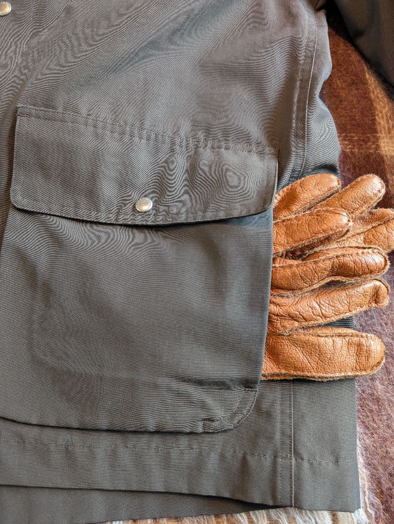 美品 YAECAヤエカ６０／４０クロスマウンテンパーカー S オリーブグリーン