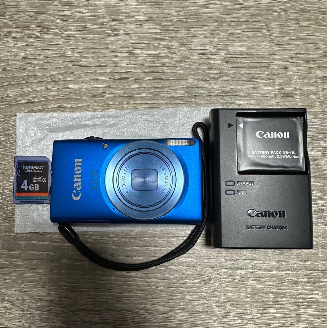 Canon IXY 100F デジタルカメラ 4GB SDカード付き