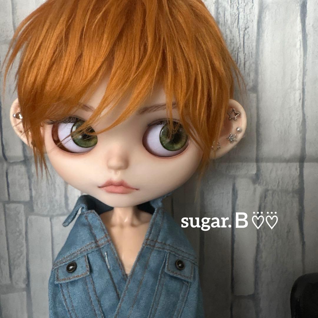 アイシードールカスタム♠男の子♠オレンジブラウン♠