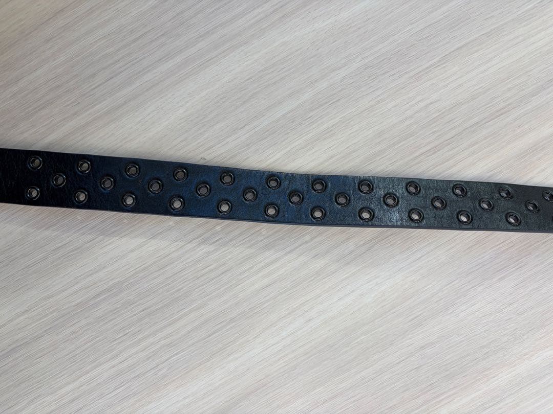 小物 oakley skull buckle belt