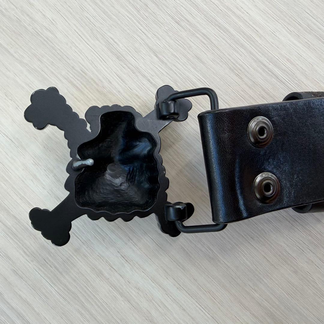 小物 oakley skull buckle belt