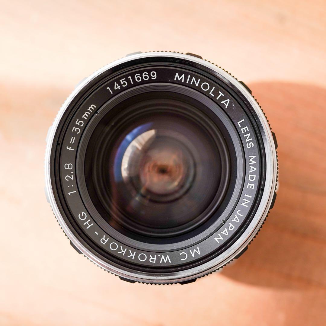【美品】MINOLTA MC W.Rokkor-HG 35mm F2.8