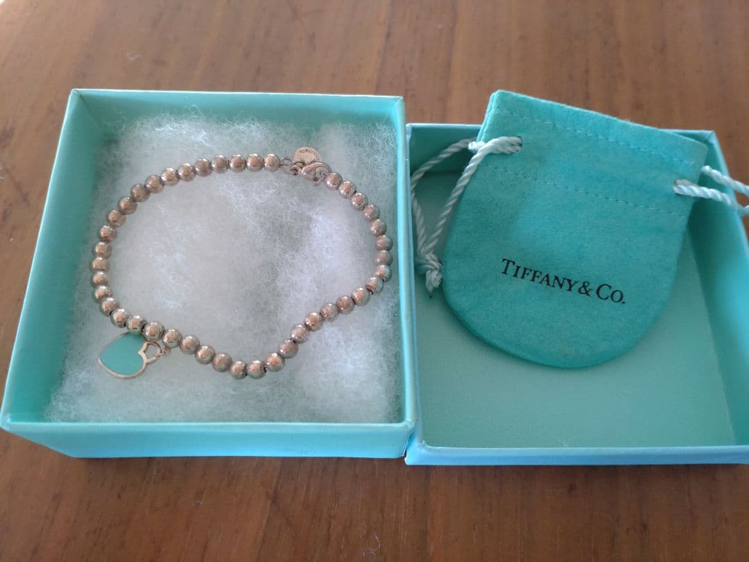 ターコイズハートチャーム ブレスレット